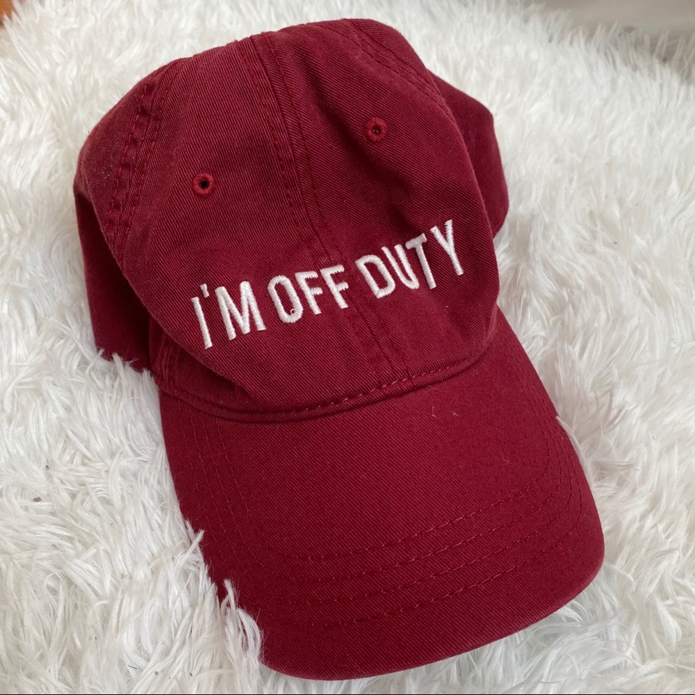 Aerie Burgandy Cap